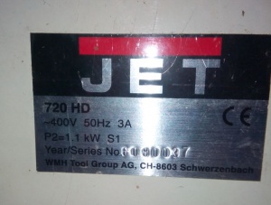 Долбёжно - пазовальный станок JET 720HD