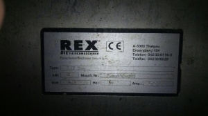 Вакуумный шприц REX RVF 200 (роторный) пр-ва Австрия