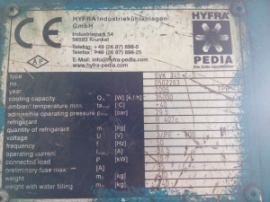 Холодильная установка HYFRA PEDIA SVK 345-1-S