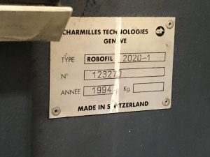 Электроэрозионный вырезной станок Charmilles Robofil 2020 Wire EDM 320 x 220 x 116 mm 4001 = Mach4metal