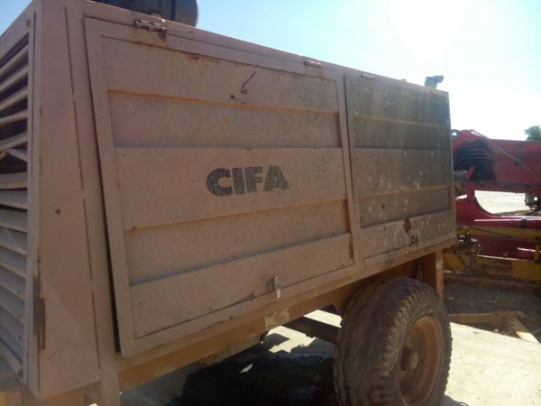 Стационарный бетононасос cifa 607/411