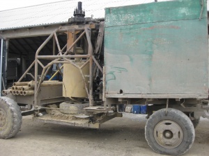 Роторное мобильное оборудование для скважинной добычи россыпных полезных ископаемых