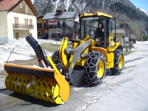 Фрезерно-роторный снегоочиститель Cerruti ( Италия) модель Big 620 HY