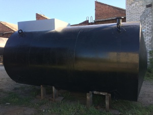 Резервуар стальной горизонтальный (РГСН, РГСП) 75м3