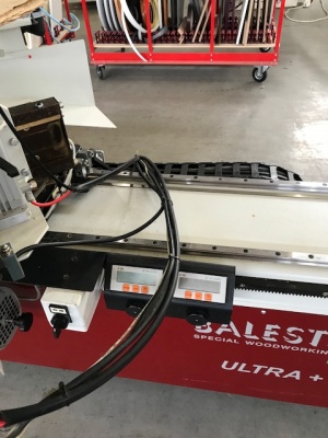 Двухсторонний автоматический торцовочный станок с сверлильными устройствами Balestrieri Ultra +45