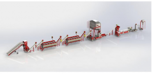 Полная линия переработки пластика в гранулу 450 - 500 кг в час Турция