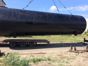 Резервуар стальной горизонтальный (РГСН, РГСП) 150м3