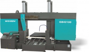 Двухстоечный ленточнопильный станок Weiren GB42100