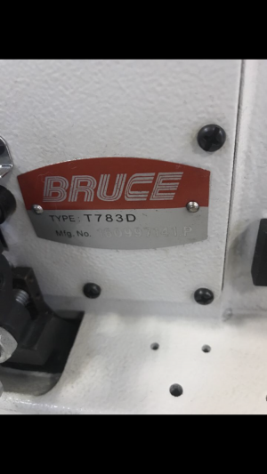 Bruce промышленная петельная машина