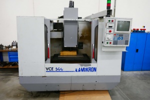 Вертикальный-обрабатывающий центр MIKRON HAAS VCE 500 X/Y/Z 500 x 400 x 500 4048= Mach4metal