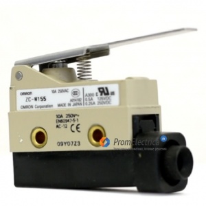 ZC-W155 Концевой выключатель шарнирный рычаг 10 Ампер, IP67