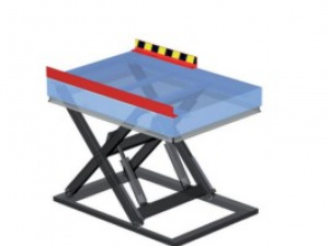 Подъемный стол с защитой от скатывания