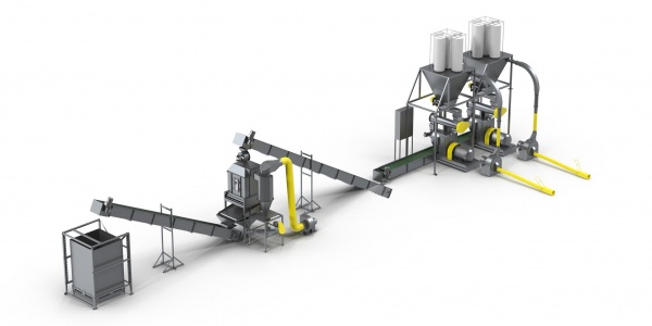 Линия по производству топливных гранул из отходов столярных производств, ТП