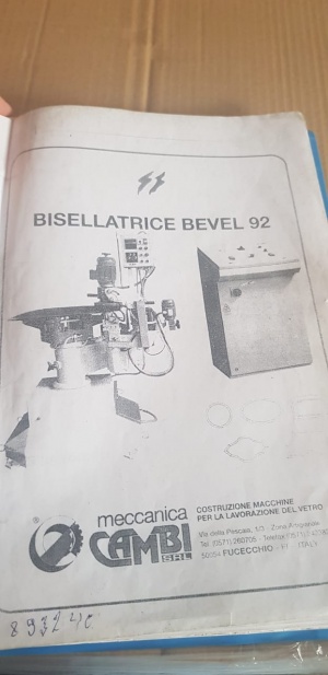 bisellatrice bevel 92 Станок