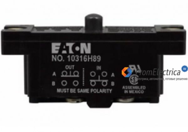 Eaton 10316H89 Cutler Hammer (тип Ps) Концевой выключатель одинарный однополюсный 1NO/1NC