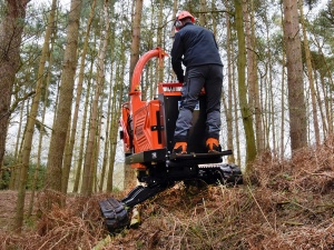 Автономный мобильный измельчитель древесины Timberwolf 280TVGTR