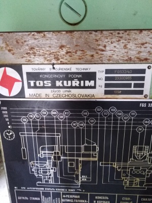 TOS KURIM FGS 32/40