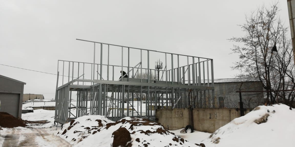 Каркасные дома, павильоны, минимаркеты из профилей ЛСТК купить в ...