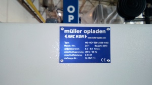 Комплект оборудования для автоматической сварки кольцевых швов Muller Opladen MO-RDV 500-2500 (7000)