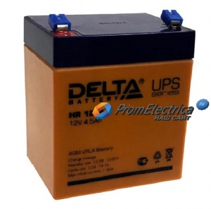 HR 12-4.5 Delta Аккумуляторная батарея 12V / 4.5Ah