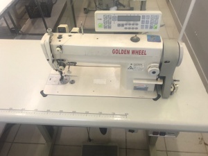 Универсальные прямострочные швейные машины Golden Wheel с автоматикой