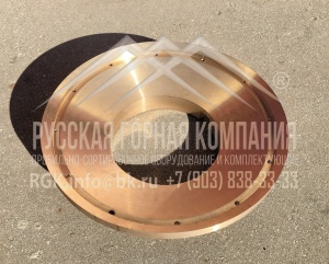 Бронза на КСД-600, КСД-900: втулка цилиндрическая, конусная, подпятник сферический