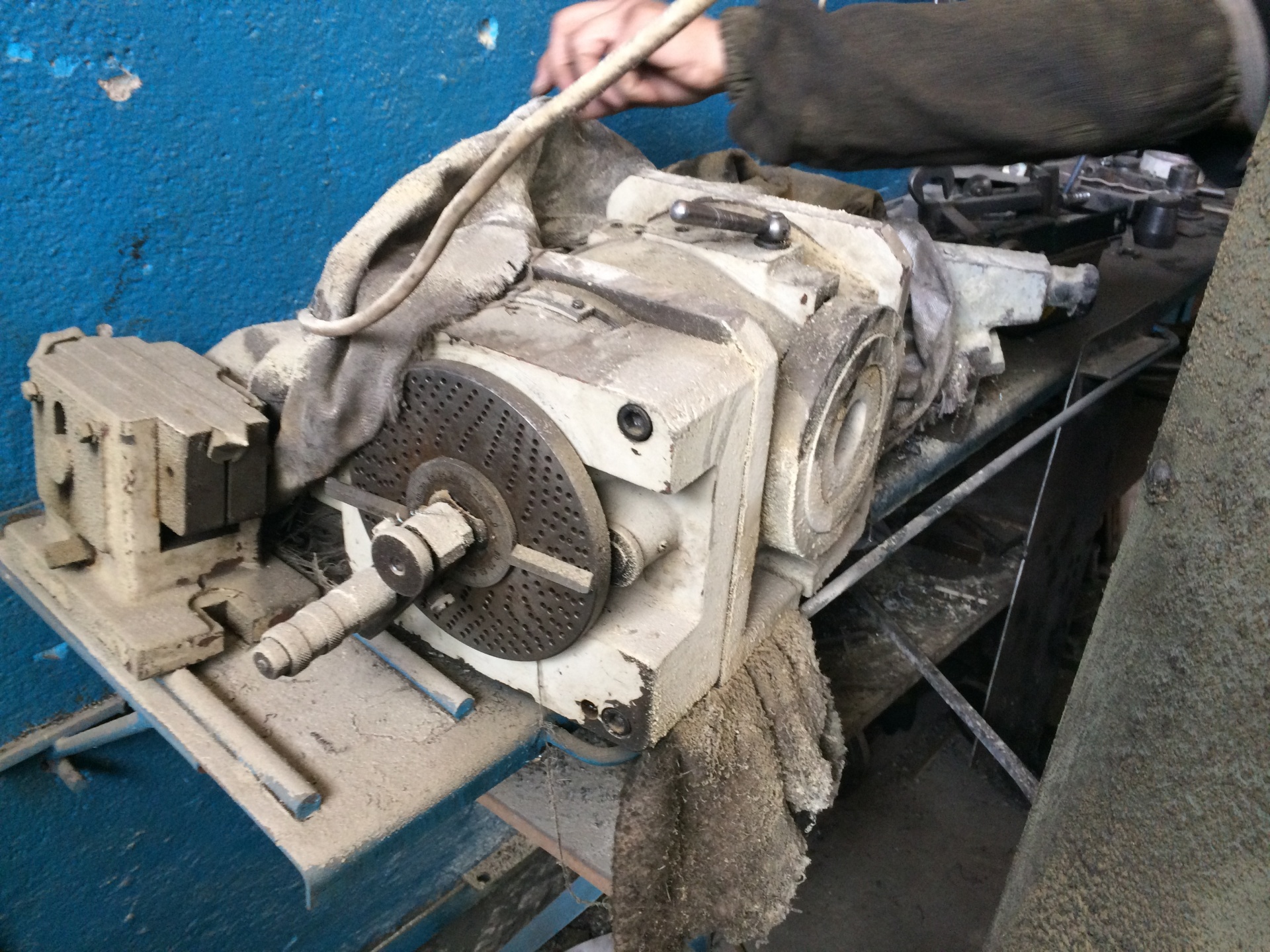 Делительная головка 160мм для вертикально фрезерного станка купить в ...