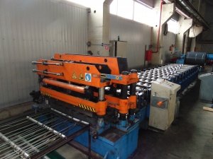 автоматическая линия для производства металлочерепицы Монтеррей ЛА120 Производитель "Аркада"