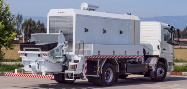 Бетононасос линейный BetonStar BSS 21.90-CP купить в Краснодаре по цене ...