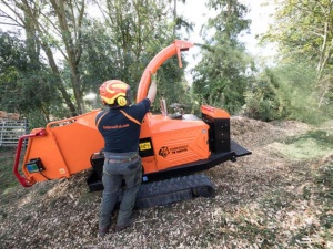 Гусеничный измельчитель веток и древесины Timberwolf TW 280TFTR