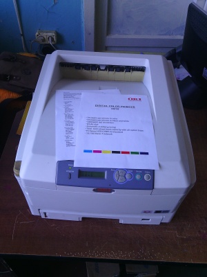 Принтер OKI c810 цветной лазерный А3