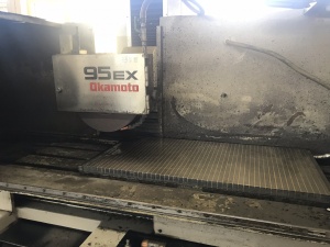 Okamoto Surface Grinder 950 x 440 x 500 mm with FANUC 4104 = Mach4metal