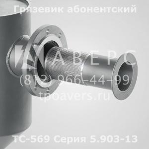 Грязевик ТС-569.00.000-11 абонентский Ду 80 Ру 1,6