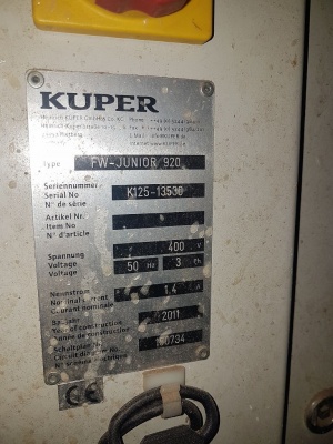Станок для сшивки шпона Kuper FW/J 920