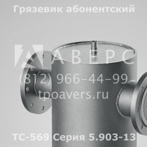 Грязевик ТС-569.00.000-10 Ду 65 Ру 1,6 МПа