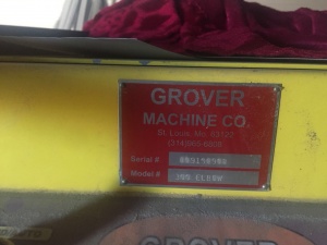 Станок Grover для изготовления гофроколена