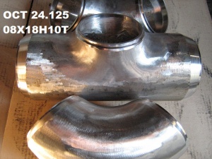 Тройник стальной ОСТ 34-10-432, 34-10-433
