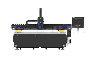 Оптоволоконный лазерный станок для резки металлических листов HS-G3015C/2000 Raycus