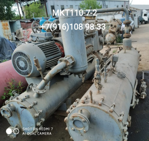 Аммиачный конденсатор МК40 и испаритель МИ 60 от холодильной машины МКТ-110
