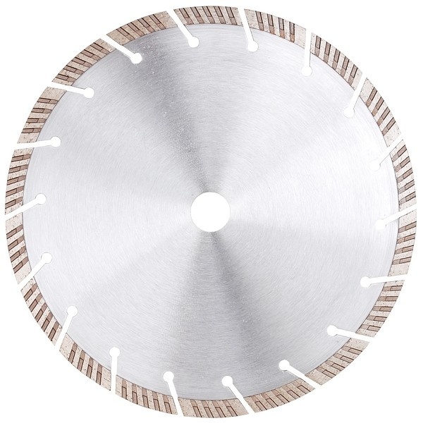 Универсальный алмазный диск Турбо по бетону, железобетону, кирпичу, асфальту, строительным материалам