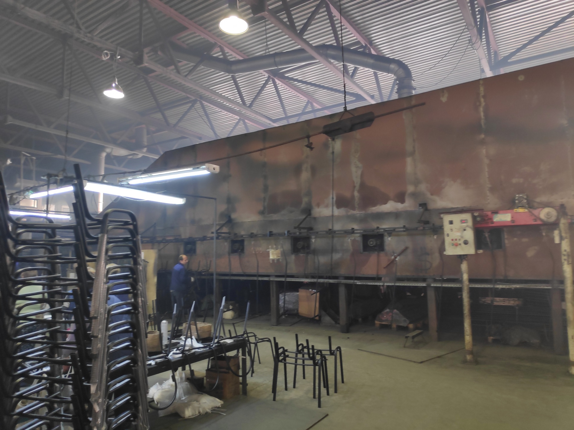 Технолог.линия порошковой окраски металлических изделий Д75-57 купить в ...