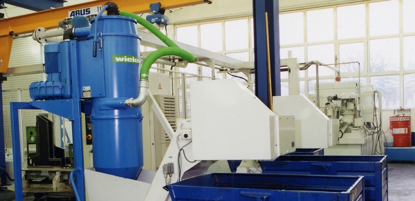 Стационарные вакуумные агрегаты для сбора отходов Wieland TowerVac