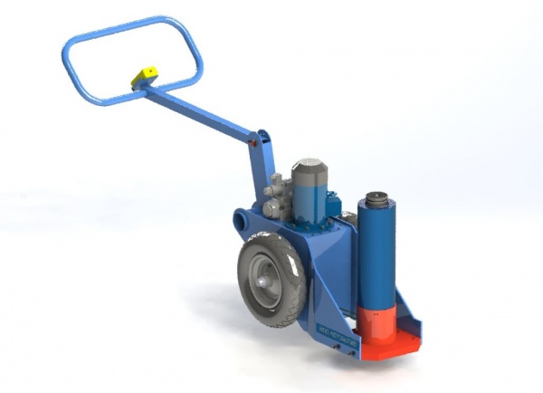 Подкатной домкрат большой грузоподъёмности ДГБГ (70,100,150,200 и 250 ...