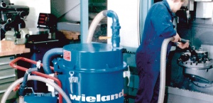 Промышленный пылесос Wieland FS-216 для сбора металлической стружки и СОЖ