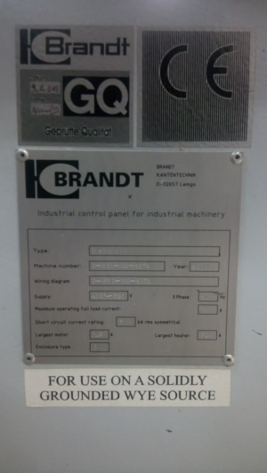 Кромкооблицовочный станок Brandt Okdn 210