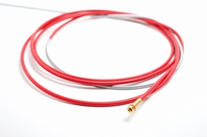 Спираль подающая 3,5м красная для рукава горелки полуавтомат
