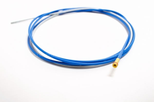 Спираль подающая 3, 5м синяя для рукава горелки полуавтомата