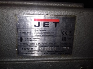 Jet hvbs-912 ленточнопильный станок в отличном состоянии