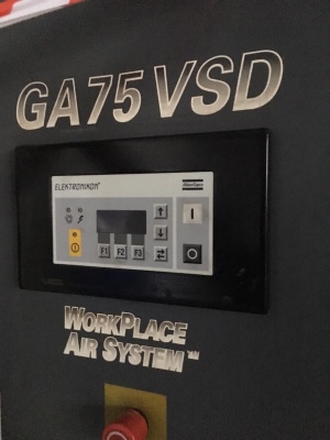 Винтовой компрессор GA 75 VSD Atlas Copco