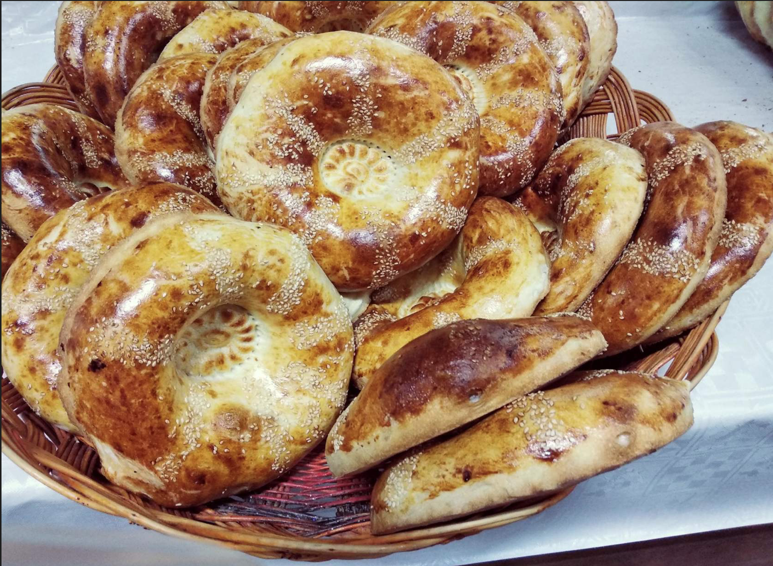 Лепешки самса узбекские